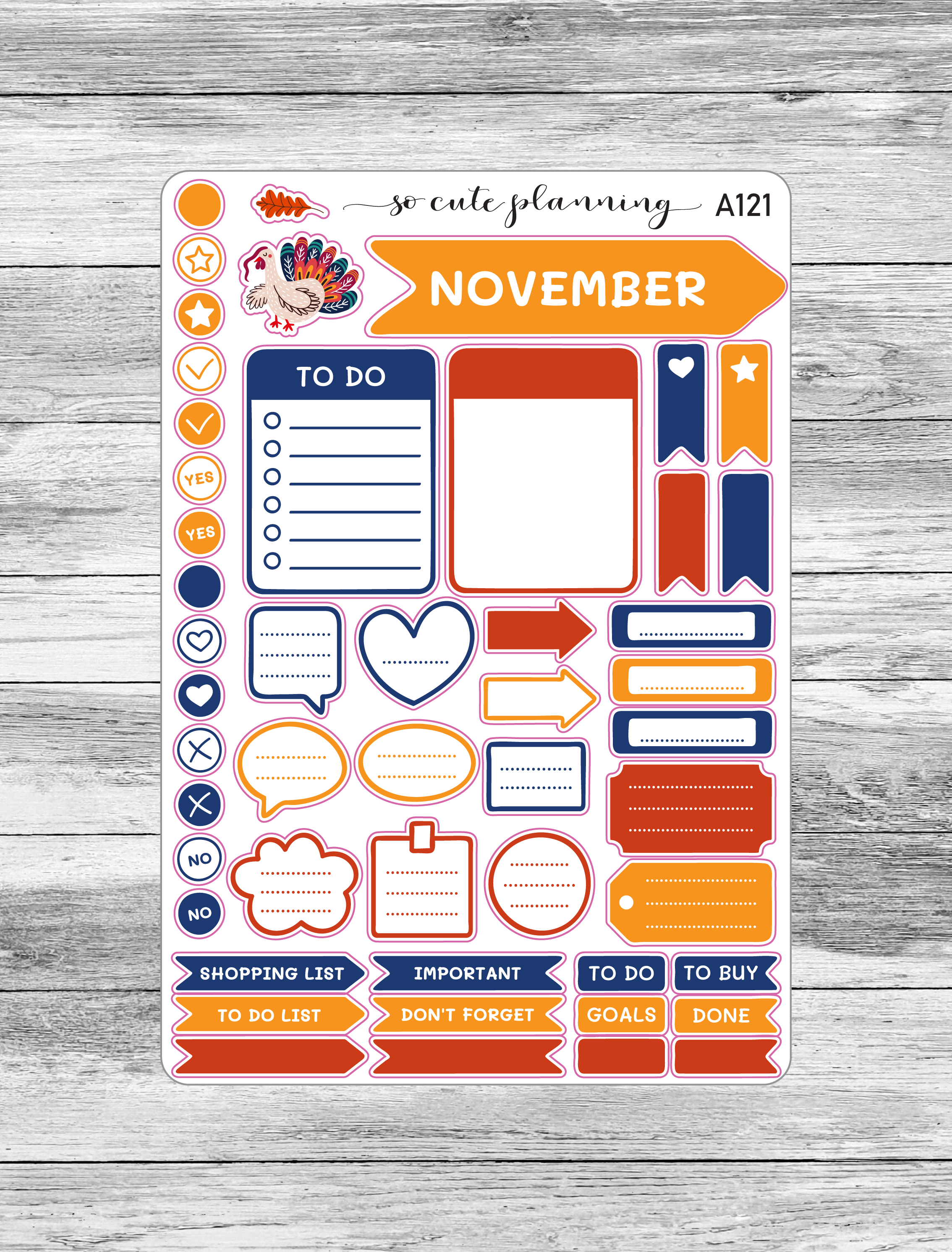 25 Pages - Year of Stickers Includes Monthly & Deco, Planner Stickers, Scrapbooking, Bullet Journals