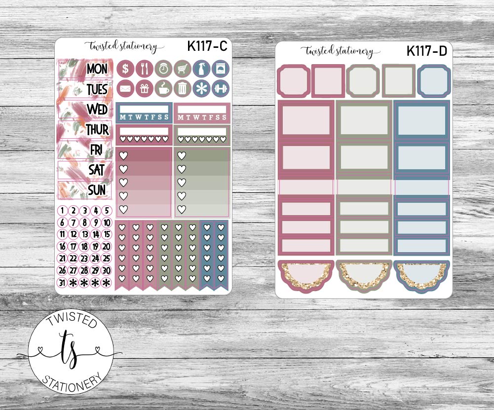 Football Weekly Kit Stickers, Planner Stickers, Scrapbooking, Bullet Journals, No White Space Kit, Vertical Planner Stickers