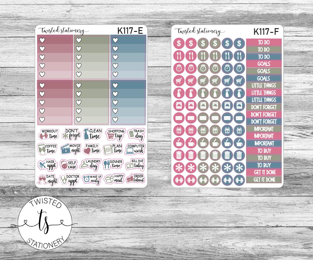 Football Weekly Kit Stickers, Planner Stickers, Scrapbooking, Bullet Journals, No White Space Kit, Vertical Planner Stickers